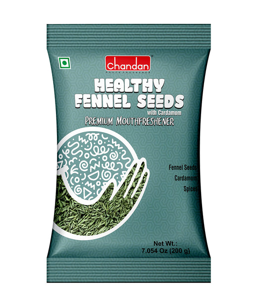 Chandan Healthy Fennel Seeds With Cardamom | 200g